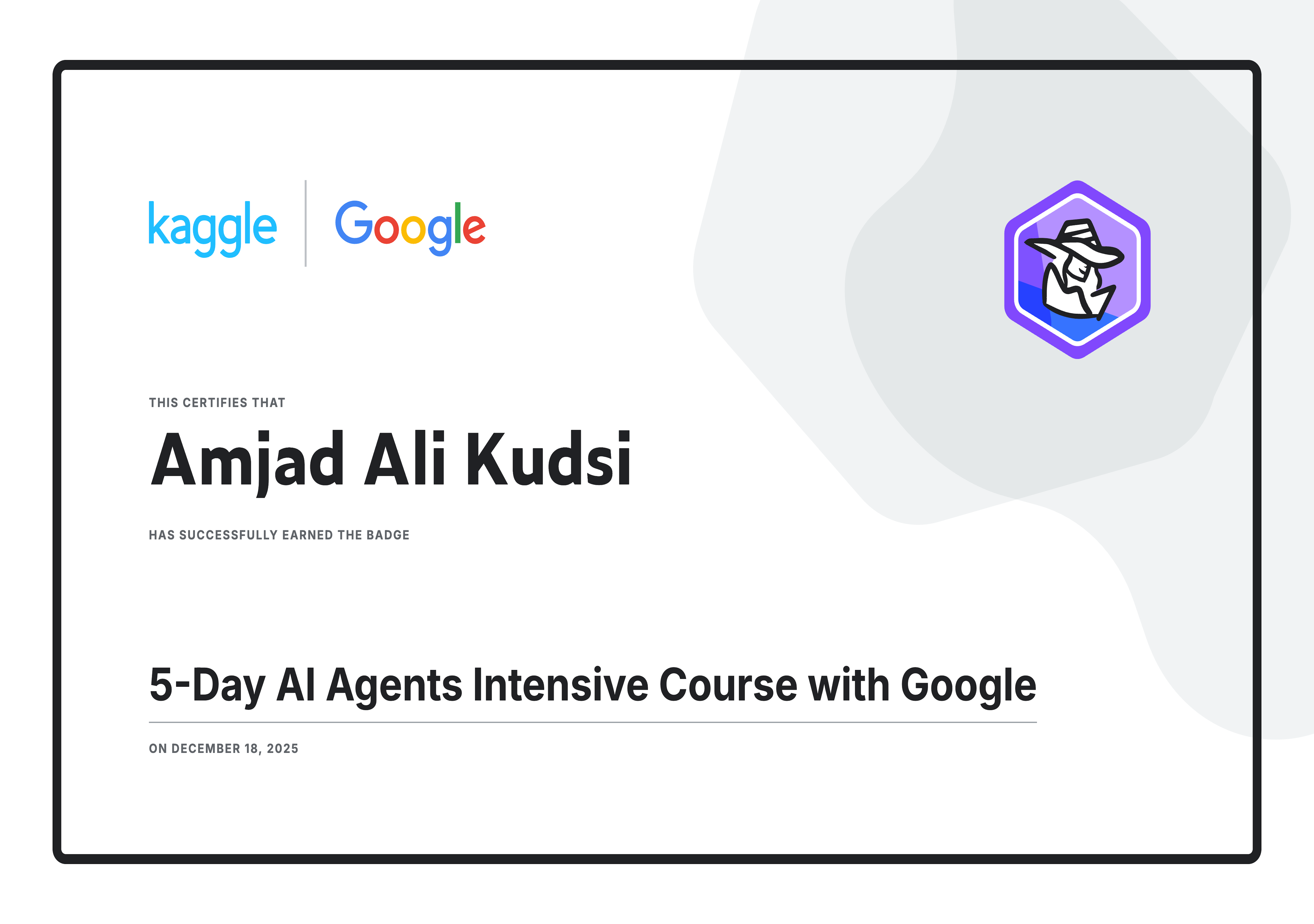 Google Kaggle AI Agents